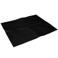 Universal activated carbon filter for kitchen hood - 500X400X3mm, black.