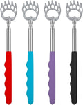 4 Pack Extendable Back Scratcher Easter Basket Stuffers Portable Telescoping Metal Claw Back Scratchers Retractable Backscratcher Gifts for Men Women Mom Dad Adults Teens