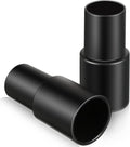 2 Pieces Cleaner Adapter 35mm (1-3/8 Inch) to 32 mm (1-1/4 Inch) for Inner Diameter 32 Brush Fit to Outer Diameter 35 Tube Plastic Vacuum Hose Adapter.
