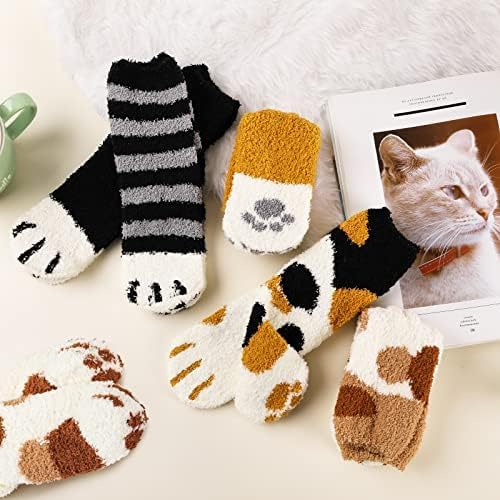 Fuzzy Socks for Women, Fuzzy Socks Warm Sleeping Sock for Women, Women's Winter Super Soft Cozy Slipper Sock