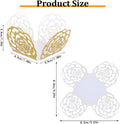 50PCS Gold Truffle Wrapper Cupcake Liners,Truffles Chocolate Candy Cups Cupcake Wrappers For Chocolate Muffin Birthday Decoration