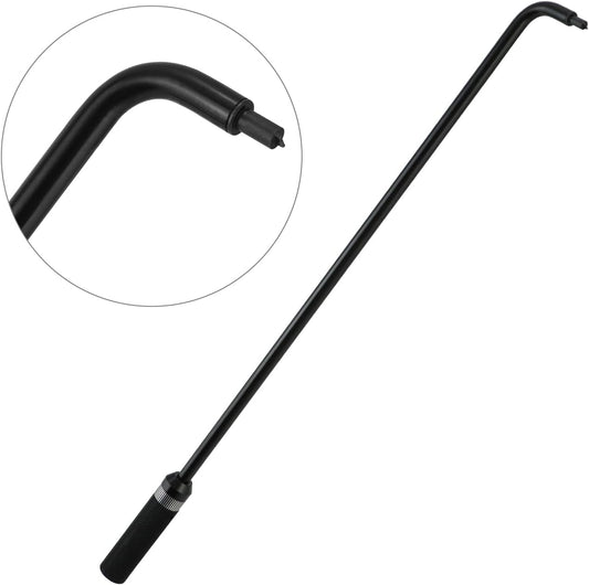High-Precision Pilot Screw Adjusting Tool – 16.34" Carburetor Adjustment Screwdriver with 110° Angled Rotatable Cutter Tip – Perfect for ATV, UTV, Snowmobile, and Multi-Cylinder Motorcycles
