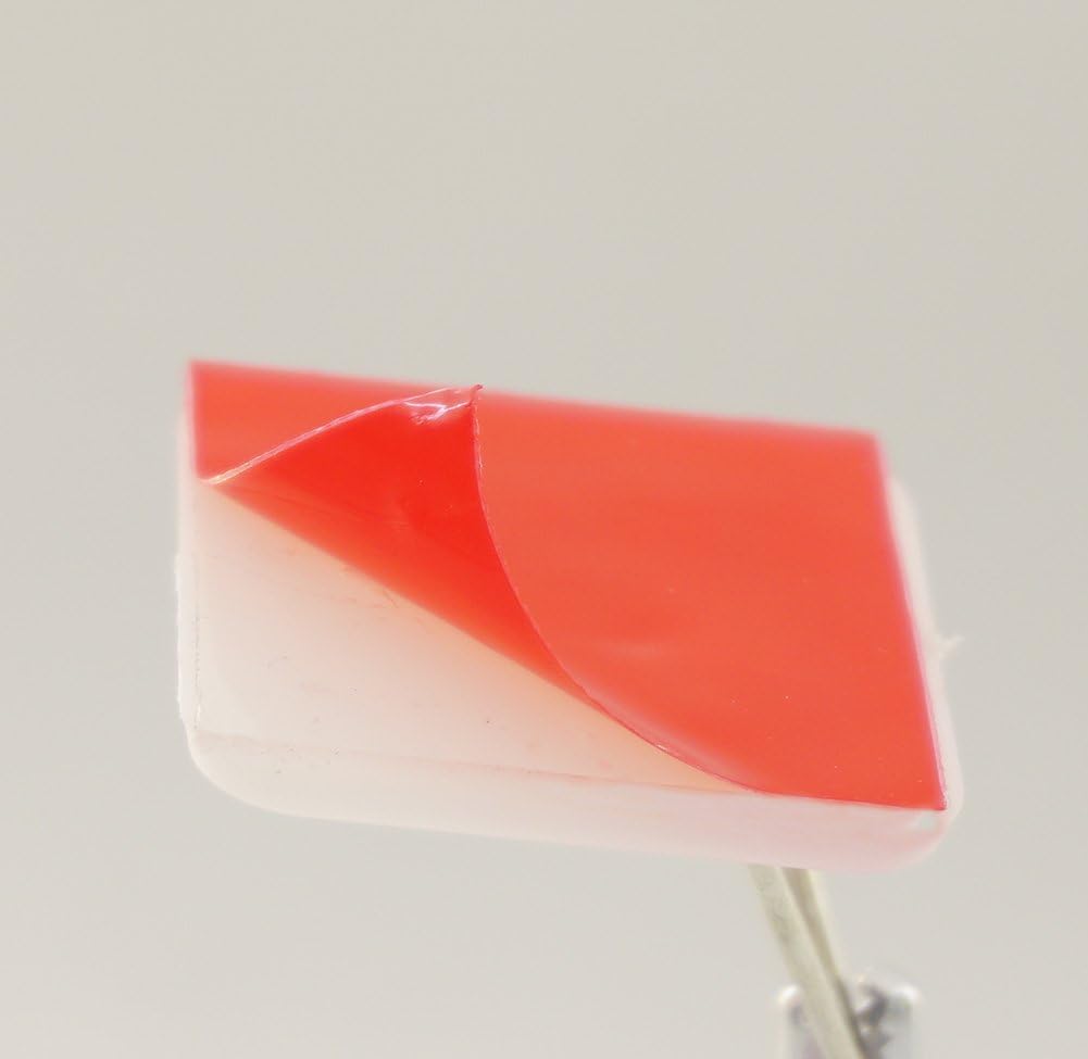 Invisible Adhesive Plate Hangers for The Wall - 1.25 Inch Vertical Plate Holders Set - 10 Pack & 20 Pack Bundle for Wall Hanging and Display