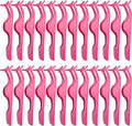 24 Pieces False Eyelashes Applicator Tool Stainless Steel Eyelash Extension Tweezers Remover Clip Tweezers Nipper Eyelash Auxiliary Clip for Women Makeup Application and Removal