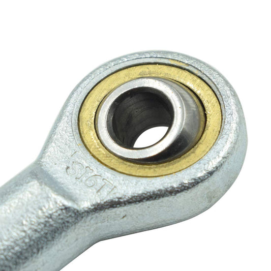 6mm Inside Dia Rod End Bearing Self Lubricating, M6 x 1.0 Female Thread Connector Joint, SI6T/K Rod End Ball Bearing, Pack of 4