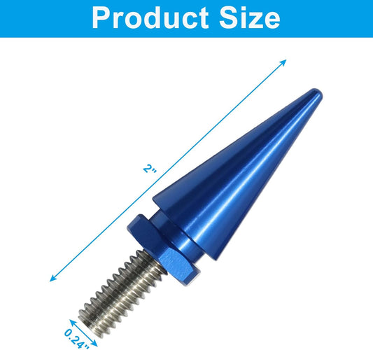 Windshield Bolts Blue Fairing Bolts, Windscreen Screws Kit Compatible for Street Glide, Electra Glide, Ultra Classic, Ultra Limited, Tri Glide Models