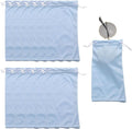 Microfiber Eyeglass Cases Glasses, Sunglasses Storage Bag with Drawstring, Soft Glasses Pouch Travel for Women Men