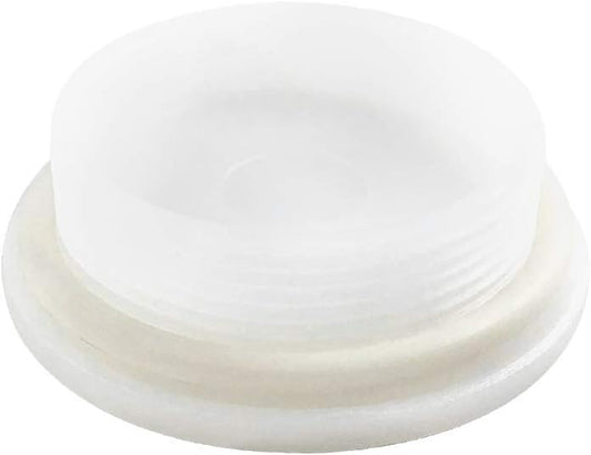 Bung Cap with 2" Thread Size for 55 Gallon Plastic Drums, 4 Pack Poly Buttress Drum Bung, Fine Thread