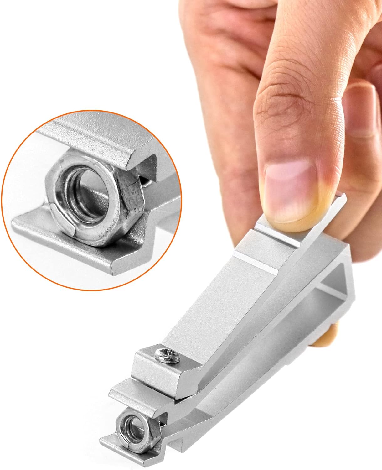 Cage Nut Insertion/Removal Tool for Installing or Removing Cage Nuts in 19 Inch / 10 Inch Server Room Rack Network Cabinet Racks/Media & IT Equipment, 2 Pack