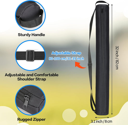 Universal Body Type Black Beer Can Warmer Sleeve for 7 Cans Golf Ball and Bag Warmer.