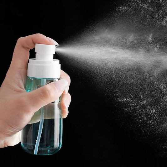 2 Pack 60ml Multifunctional Refillable Spray Bottles for Travel Makeup Plants Cleaning.