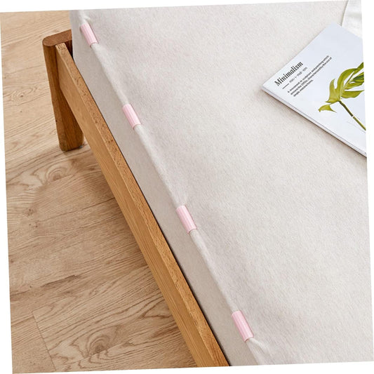 6 Pack Silicone Sheet Holders Anti-Slip Bed Sheet Clips for Mattress & Duvet.