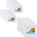 Painting Canvas Panel Boards - 5x7 Inch 24 Pack with 6 x6 Inch Canvas Panel Super Value 12 Pack Canvases,100% Cotton, Artist Canvas Board, Mini Canvas Boards