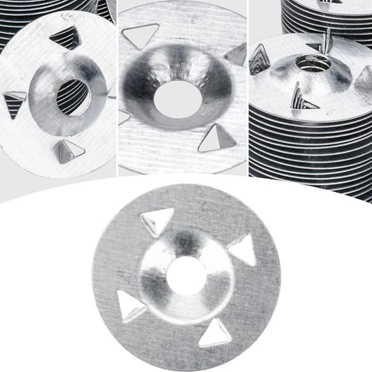 600Pcs Foam Board Fasteners - 1-1/8 Inch Metal Washers for Fixing Installation