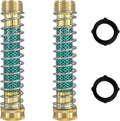 Garden Hose Protector, Hose Extension Adapter with Coil Spring, 2 Pack