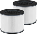 AP-T10FL Filter Replacement for Homedics Compatible with HoMedics TotalClean Air Purifier AP-T10-BK and AP-T10-WT, HEPA Filter AP-T10 5-In-1 Powerful System, 2 Pack