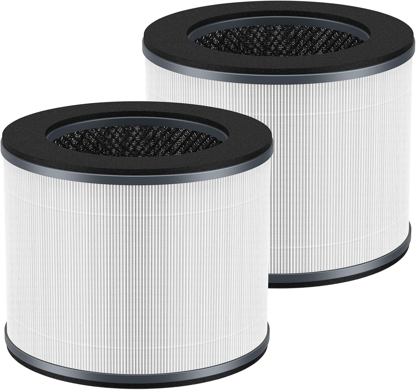 AP-T10FL Filter Replacement for Homedics Compatible with HoMedics TotalClean Air Purifier AP-T10-BK and AP-T10-WT, HEPA Filter AP-T10 5-In-1 Powerful System, 2 Pack
