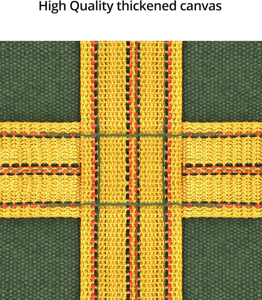 Heavy-Duty Canvas Cargo Lifting Pad Net - 3.28ft x 3.28ft Reinforced Handle Lifting Net for Construction, Logistics, and Transport, 2645lbs Load Capacity, Non-Slip Material