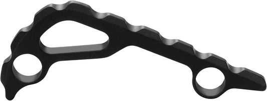 Back Spacer For Benchmade Bugout 535, Lightweight Aluminum Alloy CNC Back spacer, Premium Custom-made Aluminium Alloy Accessory, Black