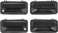 Exterior Door Handles Front/Rear Left & Right for Chevy C1500 C2500 C3500 K1500 K2500 K3500 GMC Yukon Tahoe Suburban Replaces # 15742229, 15742230, 15742233, 15742234