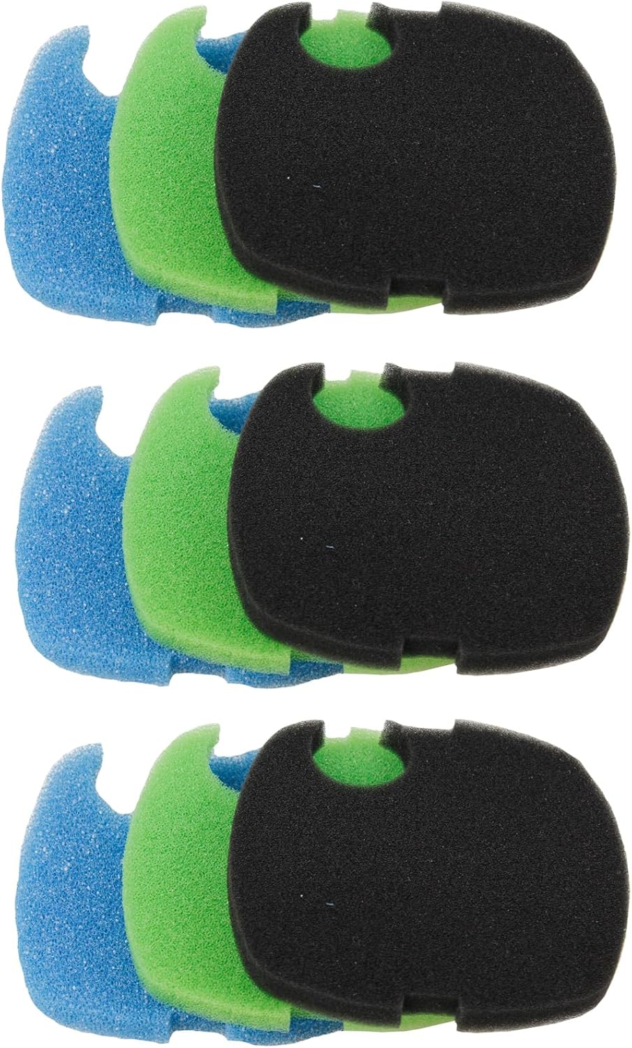 9 pcs Replacement Aquarium Canister Filter Pads Compatible with SUNSUN HW-304B/404B/704B/3000 CF500 Filter Pads Bio Sponges