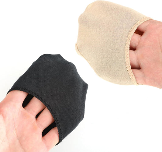 Ball of Foot Cushion Socks, Women's Toe Cover with Padding, Toe Topper Socks