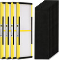 4 Pack FLT4825 True HEPA Filter B Replacement with Activated Carbon Pre-Filters Compatible with Guardian Air Purifier AC4825 AC4300 AC4800 AC4900 AC4850