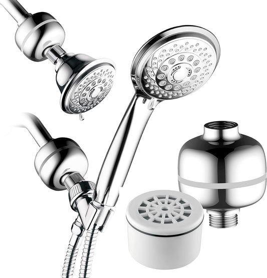 AquaCare by HotelSpa 1139 Replacement Disposable Enriched KDF Cartridge for Compact Universal Shower Filter or Filtered Shower Heads/Handheld Showers