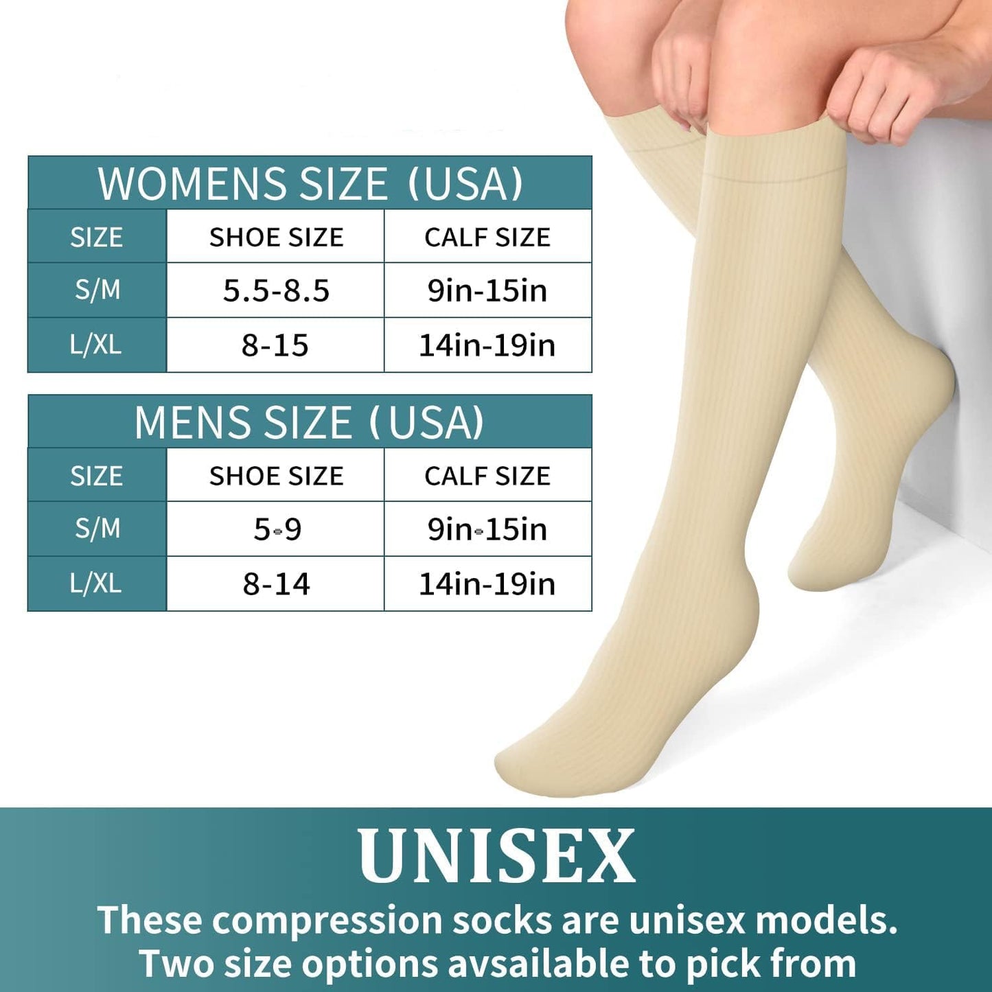 Petluno 4 Pairs Compression Socks For Women & Men - Best Circulation Support for Athletic Running, Cycling, Travel - Set-06 S-M