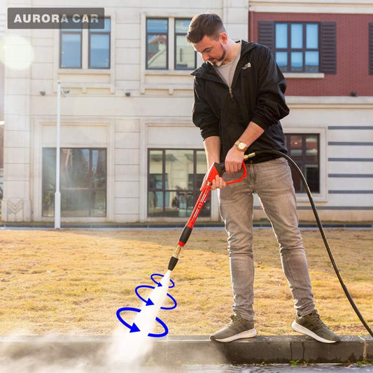 Pressure Washer Tips Turbo Nozzle Pressure Washer 4000 PSI Max Rotating Pressure Washer Nozzle with 1/4'' Quick Connect for Cleaning Brick, Concrete, and Vinyl Surfaces,4.0 GPM 4.0 Orifice