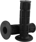 22mm 7/8" Rubber Motorcycle Handlebars Hand Grips New Black 1 Pair for for Honda Kawasaki Suzuki Dirt Bike Pit Bike(Black)