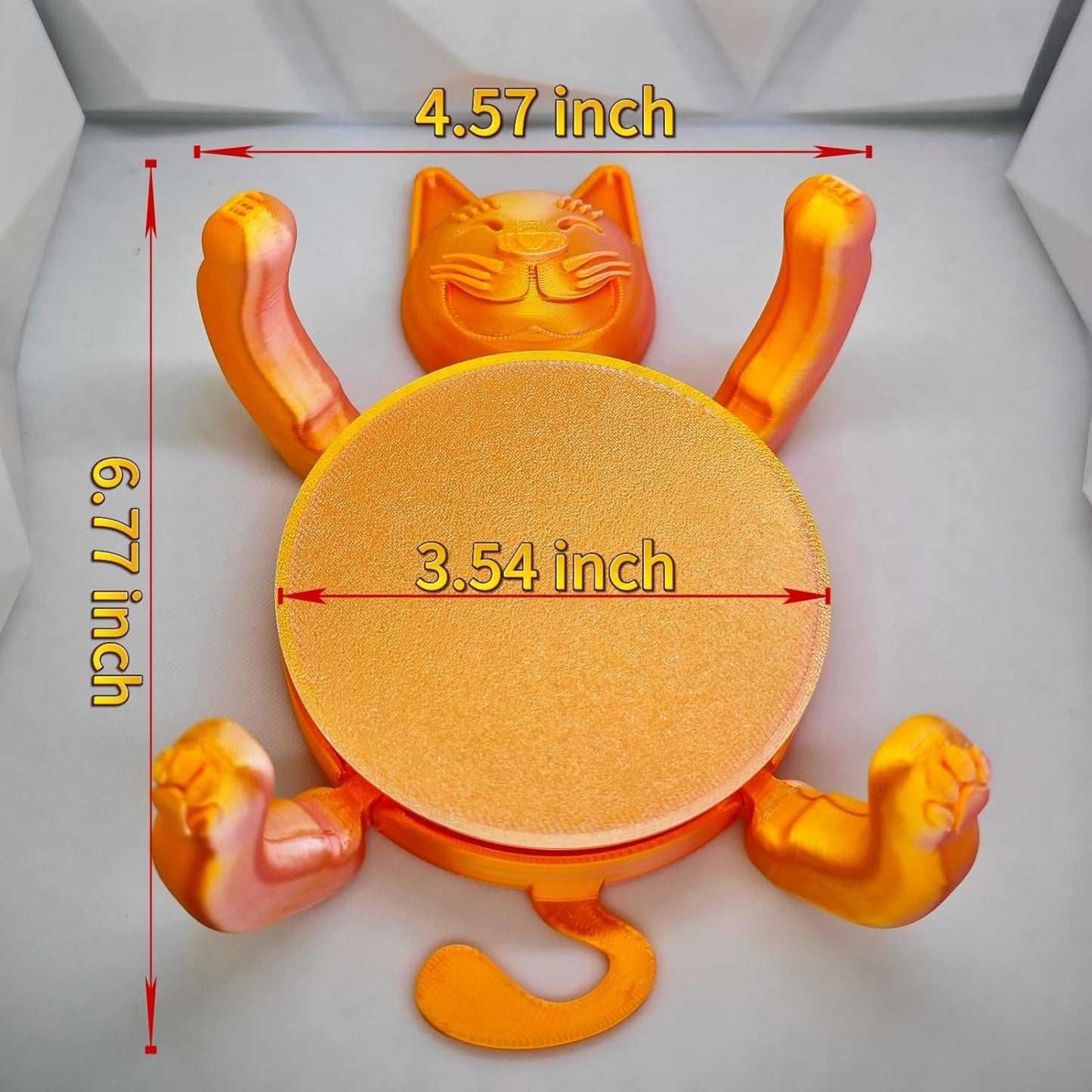 Funny Cat Coasters Cup Cuddler, 3D Creative Coasters for Drinks, Bars, Party, Birthday Gifts for Cat Lovers, Home Decor Housewarming and White Elephant Gifts Ideas