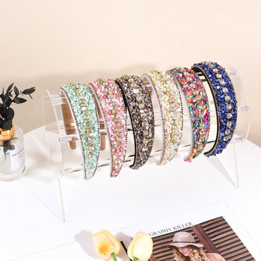 Headband Holder,Clear Jewelry Organizer for Teen Girl Women Gifts, The Perfect Headband Display Organizer