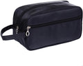 Toiletry Bag for Men, Portable Travel Wash Bags, Water-Resistant Shaving Bag Gym Shower Bathroom Bag Dopp Kit Make Up Bag Toiletries Accessories Organizer (Black)