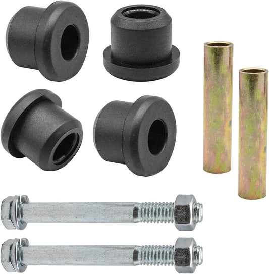 Front or Rear Leaf Spring for Club Car DS Golf Cart, Polyurethane Bushing and Sleeve Screw Kit, OEM 1015583 1012303 8755 -