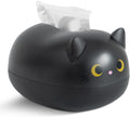 Cat Tissue Dispenser, Cartoon Toilet Paper Holder Dispenser Box with 2 Toothpick for Car Home Bathroom Kitchen Office