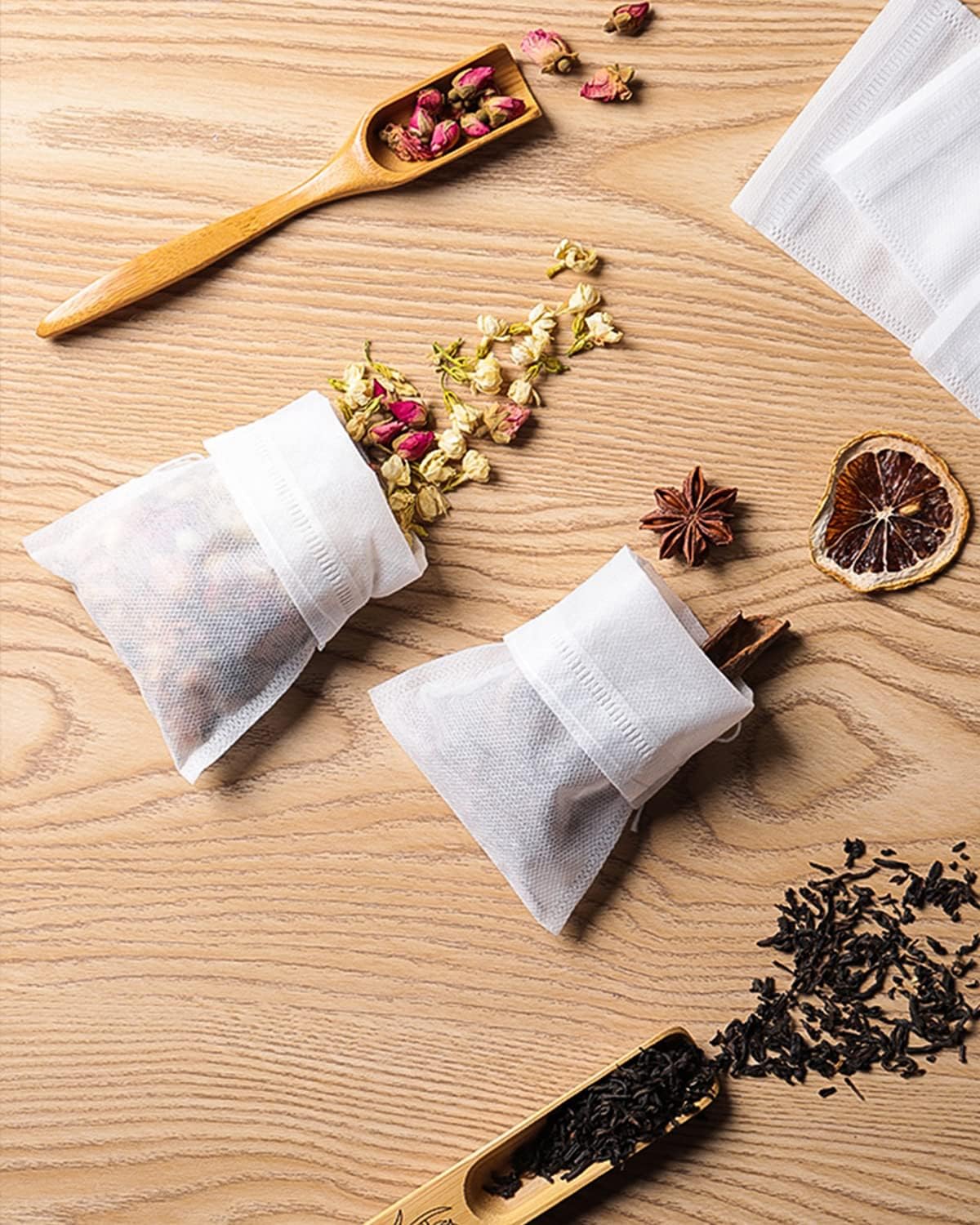 Theemaker tea bags-200 pieces-7*9cm-disposable loose tea bags-tea filter bag-for loose tea-loose leaf tea-coffee-herbs-herb.