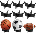 Ball Standard - Acrylic - Football, Basketball, Soccer, Volleyball, Rugby, etc. Display Standard - Ball Holders - 6 pieces - Black.