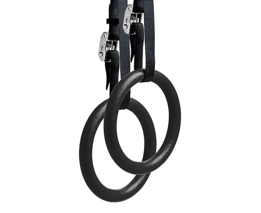 Nylon triceps rope twisted rope triceps cord to pull down with non-slip handles - biceps, triceps, gym or at home - Black