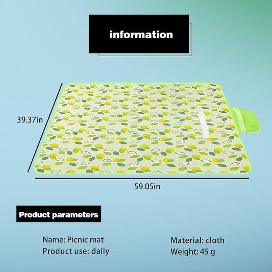 Picnic blanket waterproof picnic beach carpet pattern
