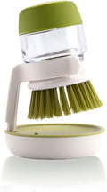 Palm Brush Upgraded,dish Brush Kitchen Soap Dispensing Brush With Storage Stand Dishes Mini Soap Liquid Brush For Kitchen Dish Pot Pan Sink