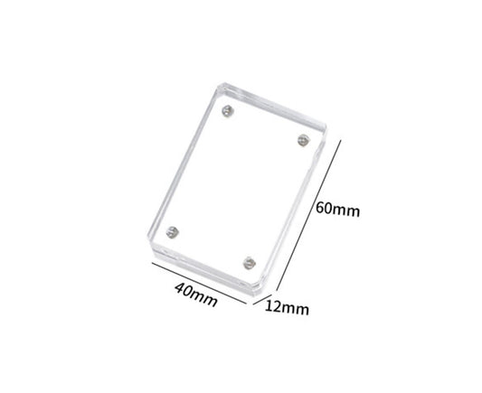 Card Brick grip Suction Transparent Visible DIY Store Photos Gradient Color Flowing Sand Mahjong Size Card Case Album Home Supply - Blue
