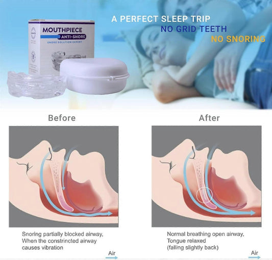 Anti-snoring devices, adjustable anti-snoring devices, snoring aids for men and women, anti-snoring aids for comfortable sleep and anti-snoring