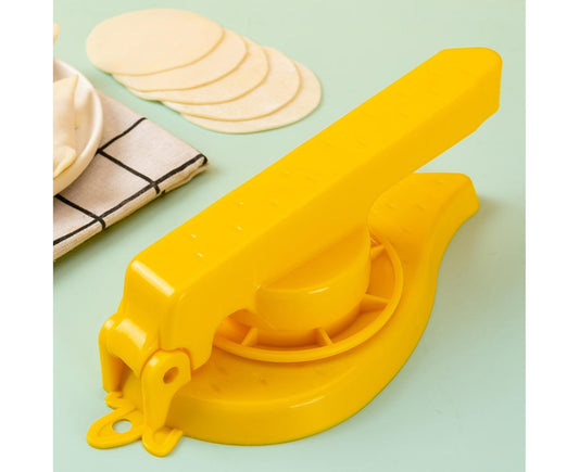 Dumpling Maker Quick Demoulding Reusable Non-slip Pressing Skin-Yellow