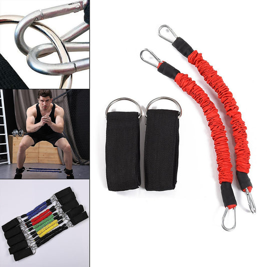 Red Resistance Bands Set for Leg Speed & Yoga Training
