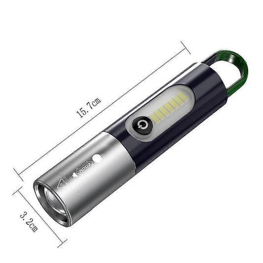 Rechargeable LED Flashlight High Lumens Bright Torch for Emergencies