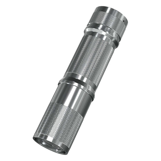 Aluminium Alloy LED Flashlight Super Bright Zoomable Rechargeable Torch (1pc)