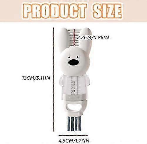 2pcs 45x130mm 4-in-1 Cleaning Brushes for Cup Lids