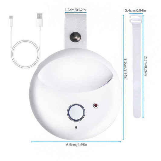 Compact White Noise Machine Auto Off Travel Sound Device for Babies Home