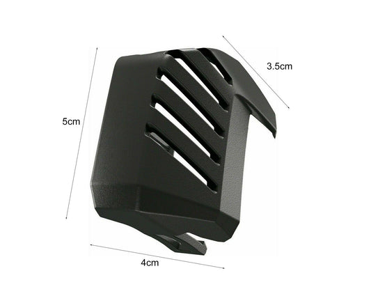 Bicycle Battery Cover Lightweight Design Easy Installation Hollow Out Protect Battery Anti-break Electroplated Battery Protector for GX EAGLE - Multicolor